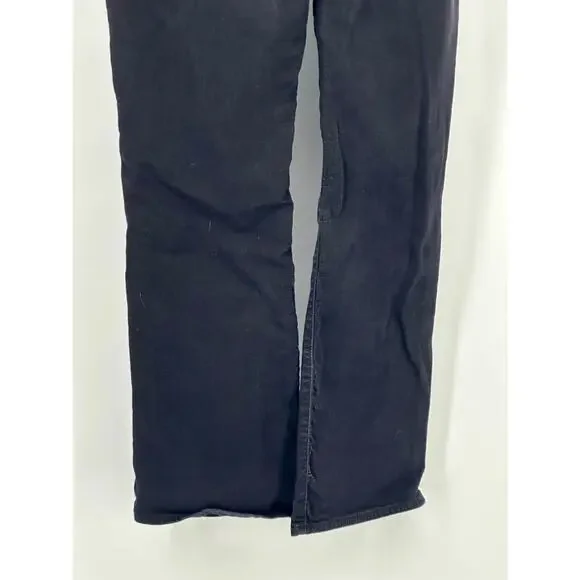 Levi’s Women’s 30 Curvy Bootcut Jeans Black Mid Rise Stretch Flare Denim Classic - Picture 6 of 11